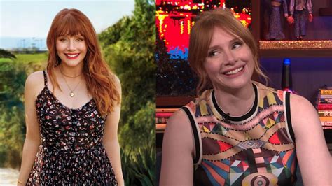 Bryce Dallas Howard Reveals Why She Gained 30 Pounds For